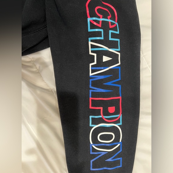 Champion Black Colorful Sweatshirt - Picture 4 of 10